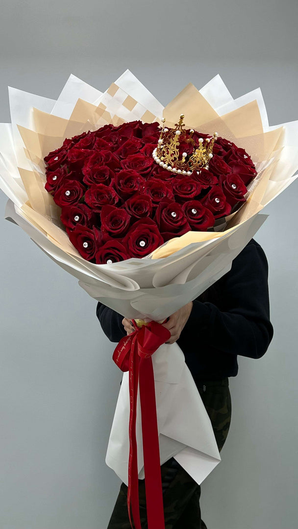 Queen heart bouquet
