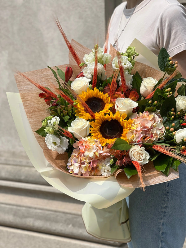 Warm sunset uniqueflowersandroses